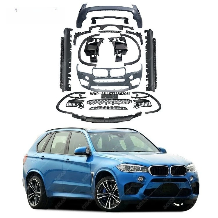 

X5M Style Body Kit for X5 F15 With Front Bumper Rear Bumper Side Skirts