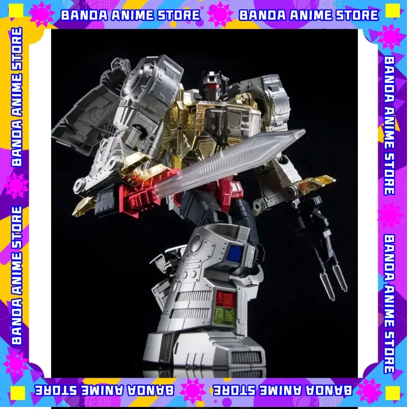 

Grimlock Mp-08 Игрушка-трансформер Mp08 Металлический цвет Увеличенная версия Ko 29 см Коллекция фигурок Настольные игрушки