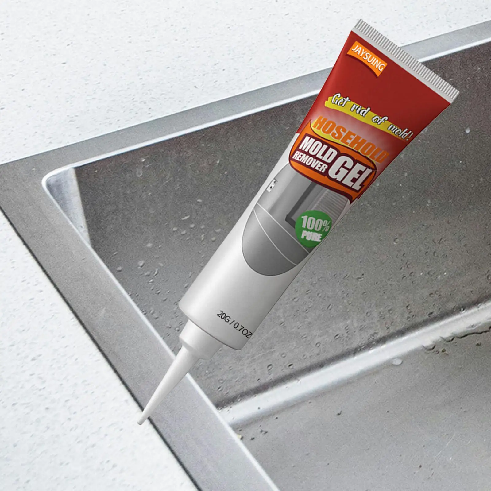 Mould Remover Gel Grout Cleaner Gel for Washing Machine Grout Sealant Drain