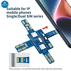 WYLIE Universal Smartphone Signal Test Board Suitable for iPhone Android Huawei Single/ Dual-SIM / SD Card Signal Detection Tool