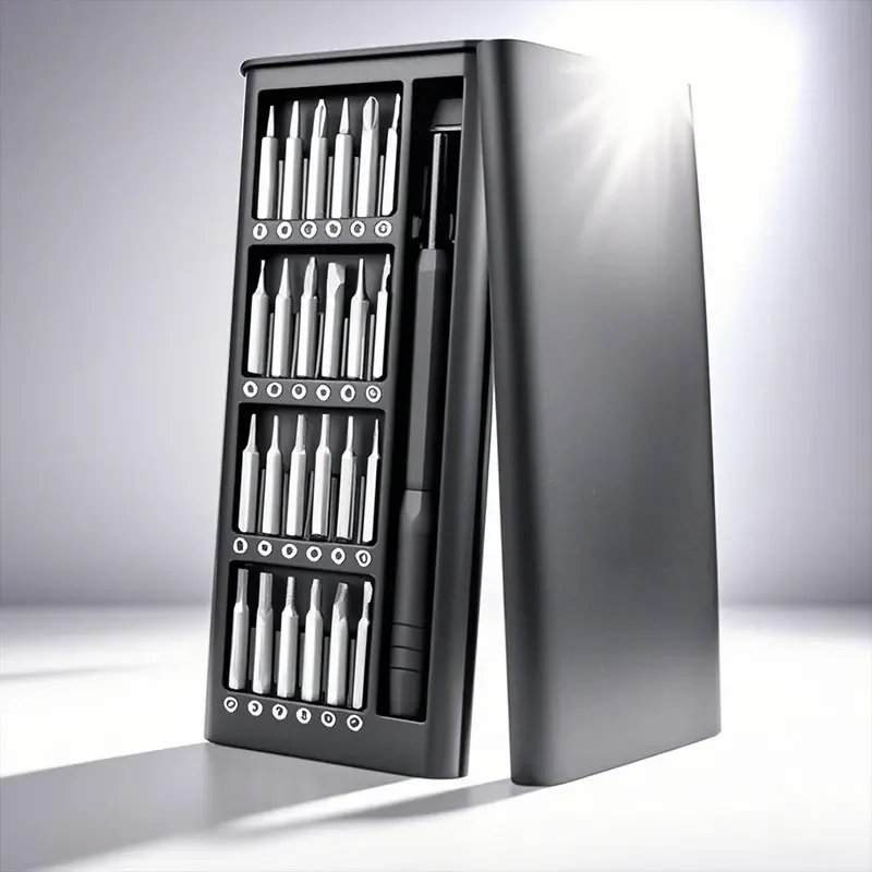 

25 In 1 With 24 Piece Magnetic Precision Screwdriver Set Mini Pocket Screwdriver Set, Small Repair Set For Mobile Phone/PC/Came