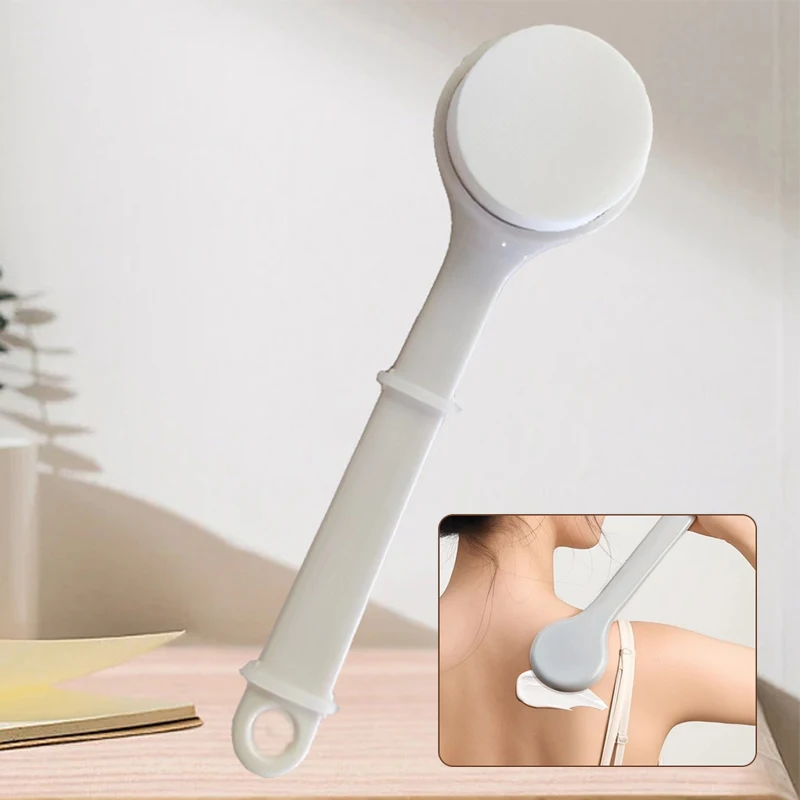 1Pcs Multi-Function Lotion Sunscreen Ointment Applicator Long Handle Body Cleaner Shower Brush Sunscreen Back Applicator