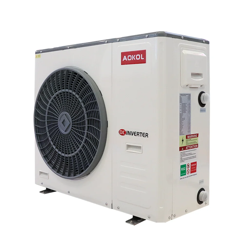 8-10kw DHW Monobloc R32 Metal Air Source Heat Pump Water Heater Electric for Household CE ErP Labels Energy Efficient Class A+++