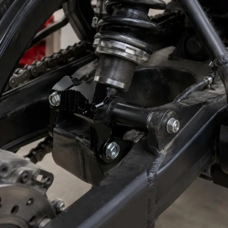 D5BE Motorcycle Accessory Mount with Split Clamp for Light and Phone Holder