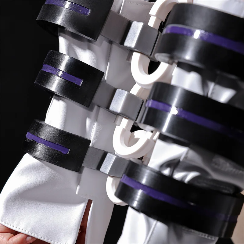ROLECOS Game Zenless Zone Zero Promeia Cosplay Costume Agent Judge Promeia Dark… - Image 4