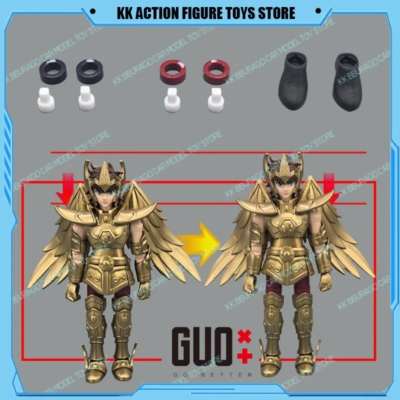 

Blokees Saint Seiya Galaxy Version 1 Gold Clothe Action Figures Height-Increasing Upgrade Model Kit Beautification Package Toys