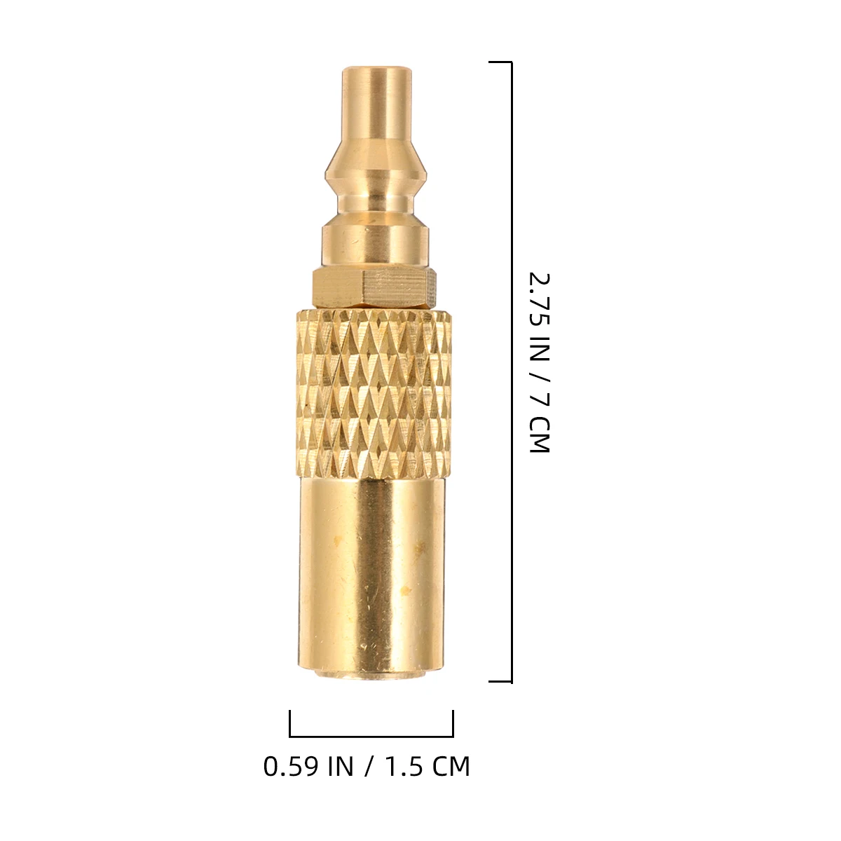 

1 4 Inch Quick Connect Brass Fitting for BBQ Grill RV Low Pressure Gas System Easy Install Kitchen Bar Accessories Gas Fittings