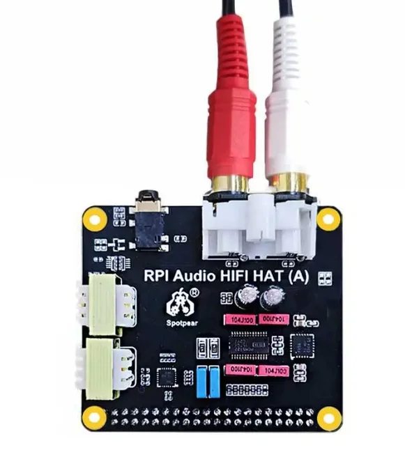 HIFI DAC Audio Sound Card Module PCM5122 I2S Based on 40GPIO interface For Raspberry Pi5/4B/3B+/zero