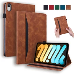 For iPad Mini 7 Case 8.3 inch Luxury Wallet Stand Tablet Funda For iPad Mini 2024 Case For iPad Mini 7th Generation Cover Coque