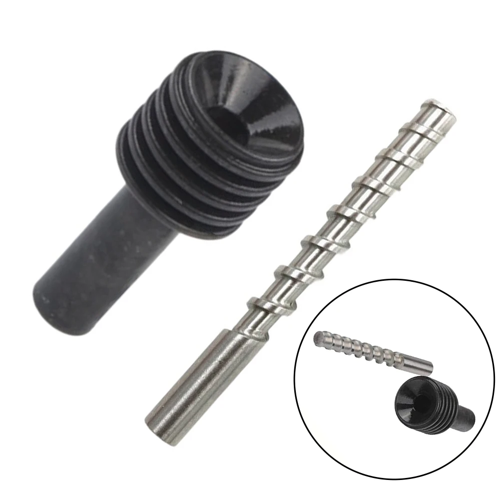 1pc Pellet Feeding Screw Rod Metal Heat Break Tube Holder For 3D Printer Granule Extruder Upgrade Parts - view 4