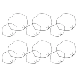 12 Pcs Spotlight Fixing Buckle Replacement Parts Halogen Bulb Clip Lamp Retaining Rings Manganese Steel Led Spotlights