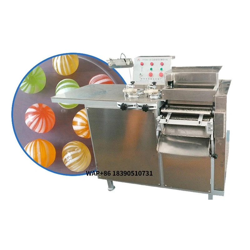 

Small Candy Toffee Cutting Machinery Hard Sugar Making Production Line