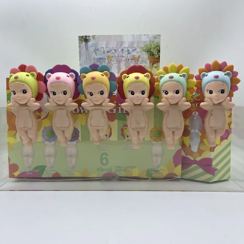 

Anime Figures Angel Flower Gift Series Blind Box Mini Action Figure Ornaments Dolls Fans Children Christmas Birthday Gift