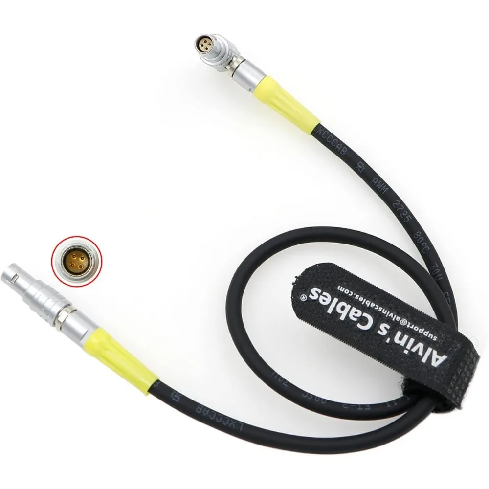 Alvin’s Cables ARRI UDM to RIA-1 Serial Cable for ARRI Alexa 35| RIA-1 Compatible with K2.0041172 Right Angle 4 Pin Female