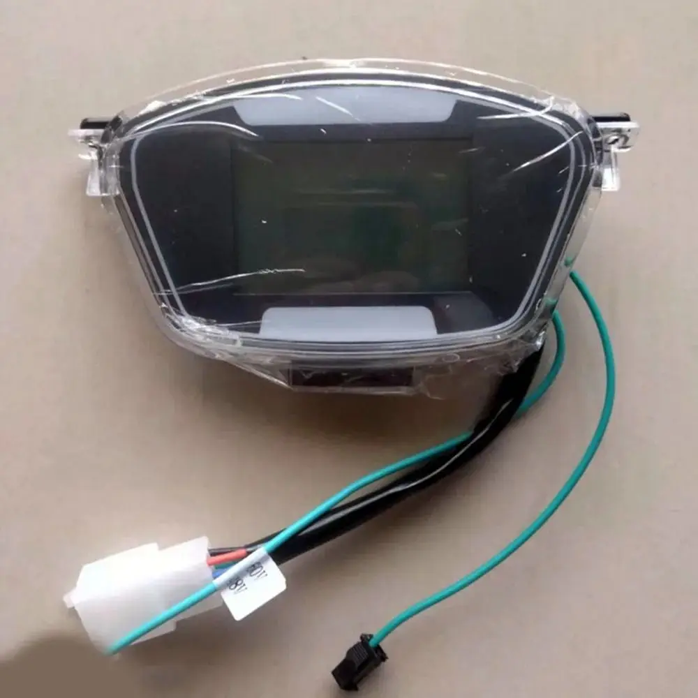 1 قطعة ملحقات العرض Ebike سكوتر شاشة الكريستال السائل مع حافظة 6Pin موتور Speedmeter شاشة ل دراجة كهربائية E-الدراجة 48-72 فولت