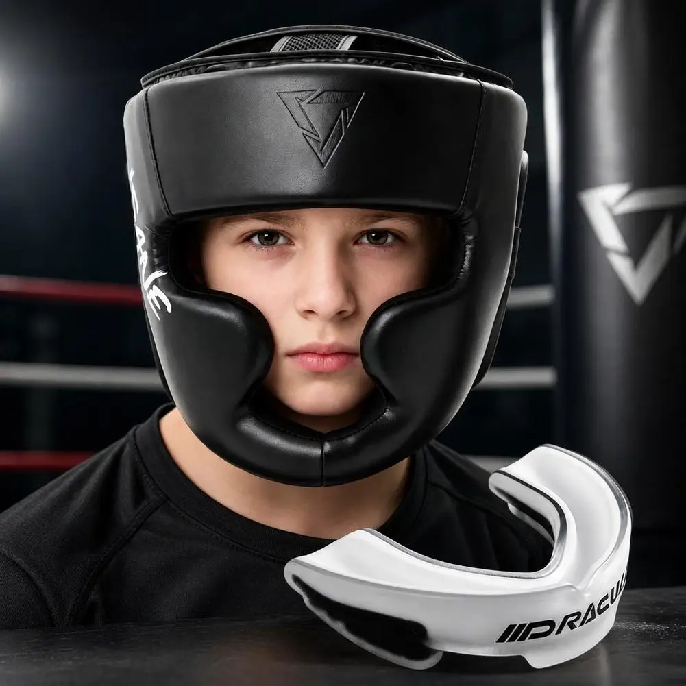 Adult Sports Mouthguard Professional Teeth Protector for Boxing MMA Muay Thai Rugby Martial Arts Fighting Sports Mouth Guard