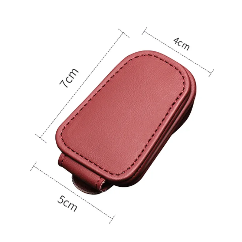 Universal Car Auto Sun Visor Glasses Box Sunglasses Clip Card Ticket Holder Stand Fastener Pen Case Eyeglasses Car Accessories