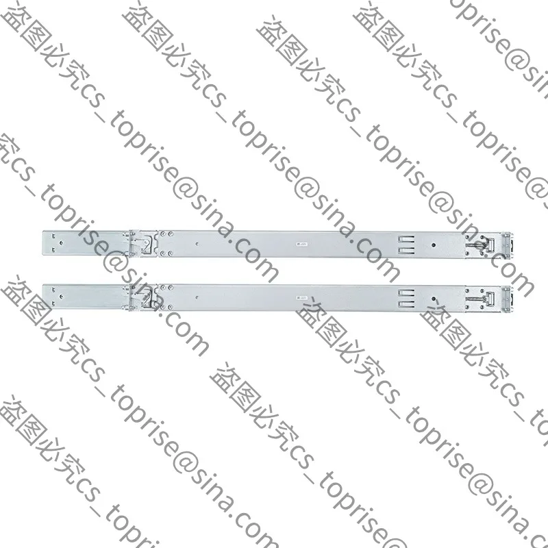 Suitable for 19-inch Rack-mounted 2U 4U Server Chassis Pull-out Three-section Tool-free Mounting Ball Slide Rail