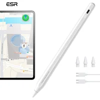 ESR Geo Digital iPad Pencil Findmy Tablet stylus para Apple iPad 2018-2025 para Apple iPad A16 y Air 13/11 y Pro 12,9/13/11 y Mini 7/6