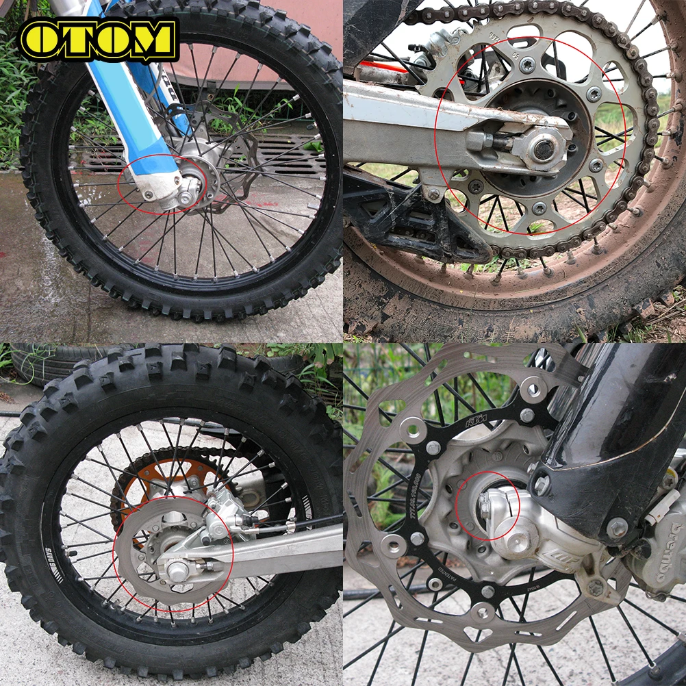 For KTM Motorcycle M6 M8 Bolt Kit Rear Chain Sprocket Brake Disc Fork Guard Cover Lowering Shoe Self-tapping Screw SX SXF XC XCF