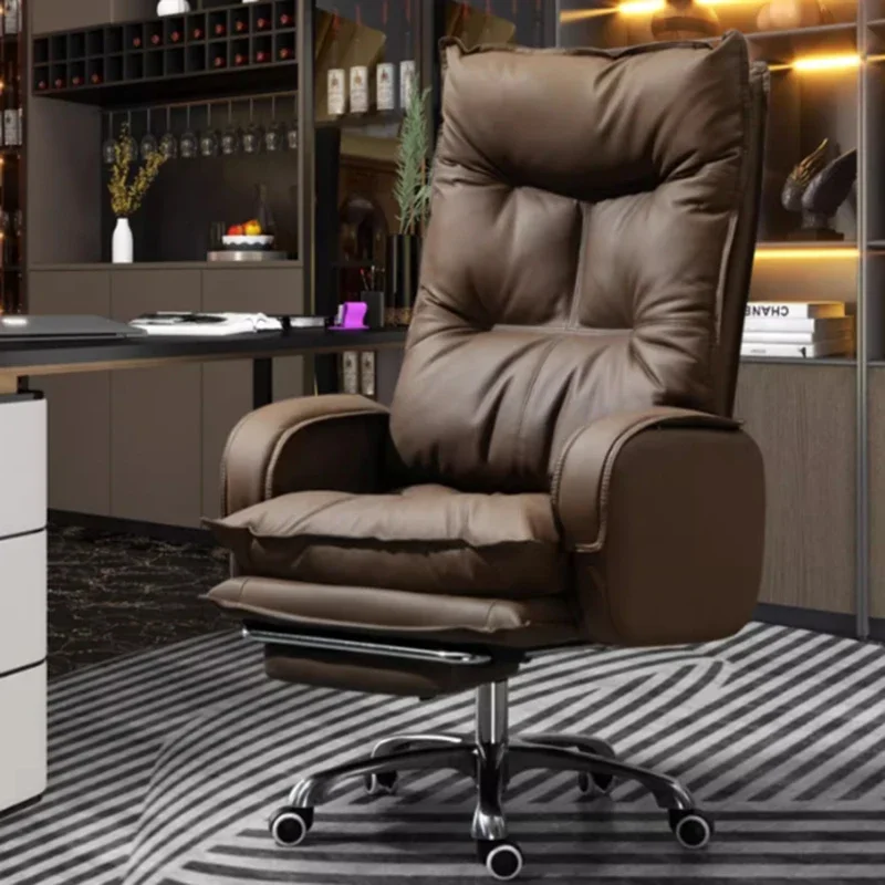 Lounge Swivel Office Chair Chaise Luxury Armrests Rotating Executive Ergonomic Computer Chair Gaming Silla Oficinas Furniture