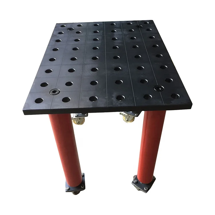 Mesa de soldadura em aço com roda, 1Ton Capacity, 600x800mm, 2023