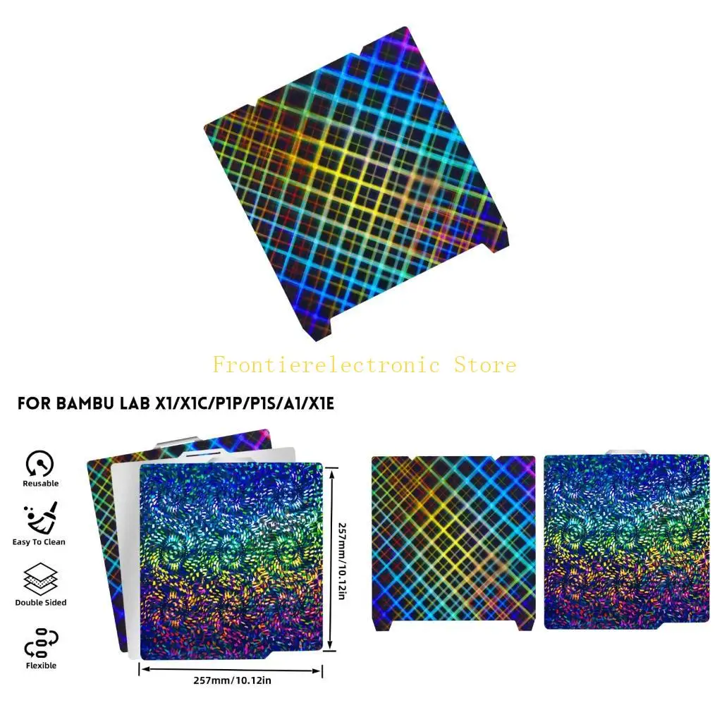 

G8DB Build Plate 235mm/257mm Spring Steel Sheet PEI Smooth Sheet Build Plate for Lab