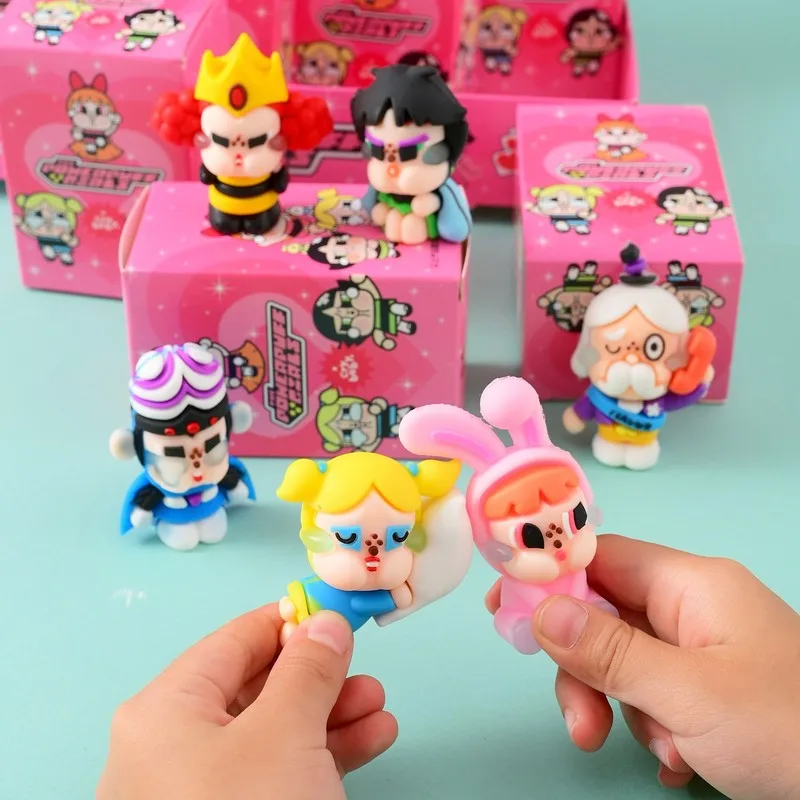 Popular Anime Cartoon Cute Flying Girl Police Series Random Blind Box Doll Birthday Gift For Children