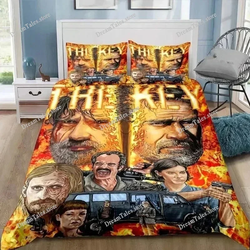 

Walking Dead Daryl Dixon Wings Mark Style Duvet Cover Pillow Case Bedding Set Quilt Cover Double Bed Home Textile Luxury Gift369