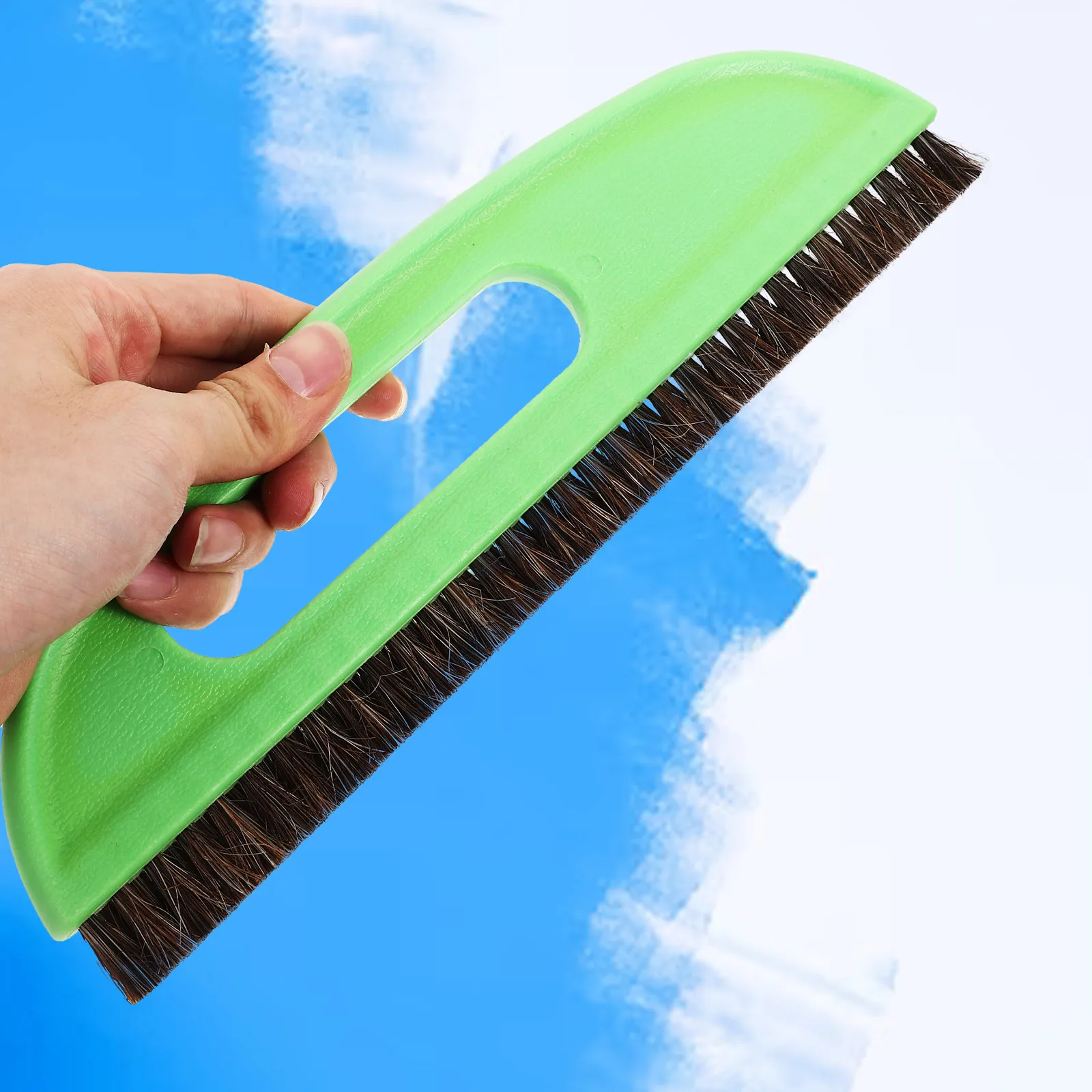 Wallpaper Bristle Brush Construction Tool Horse Hair Long Bristles Lightweight Ergonomic Handle Trade Quality Wallpaper Hanging