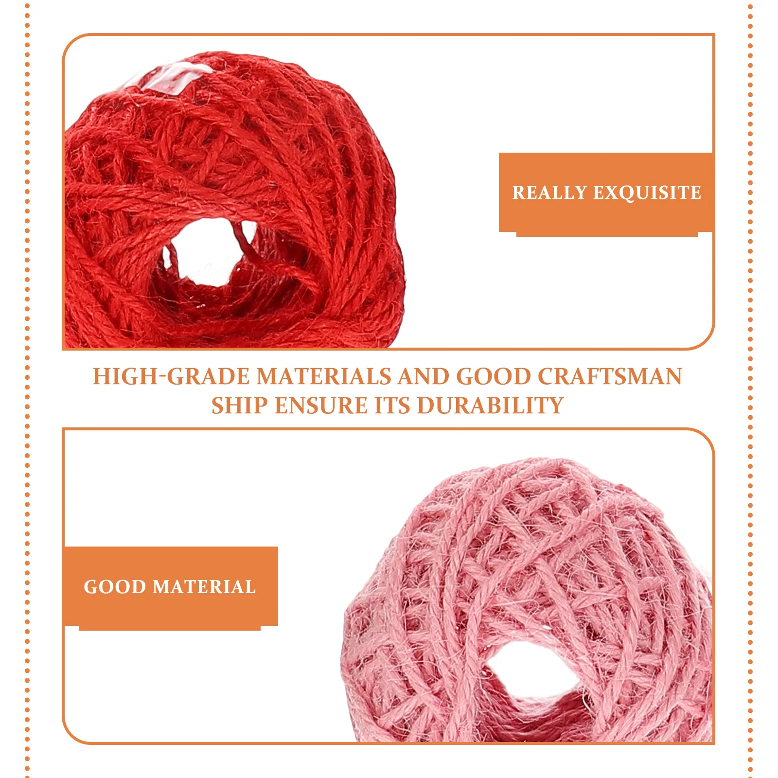 

12 Rolls Colorful Flax String Premium DIY Craft Rope for Gift Wrapping Party Decoration Home Storage Wedding Art Projects