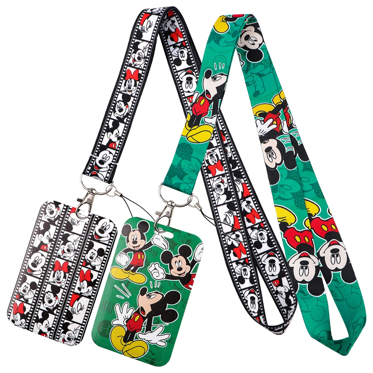 

Cartoon Movie Mouse Lanyard Neck Strap Keychain ID Card Cover Badge Holder Mobile Phone Hang Rope Keyring Anime Accessories Gift