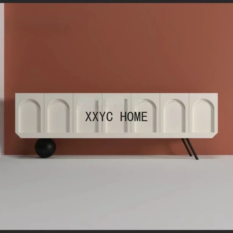 

Тумба под телевизор Sili Style, прикроватная тумба в скандинавском стиле, современный минималистичный дизайн