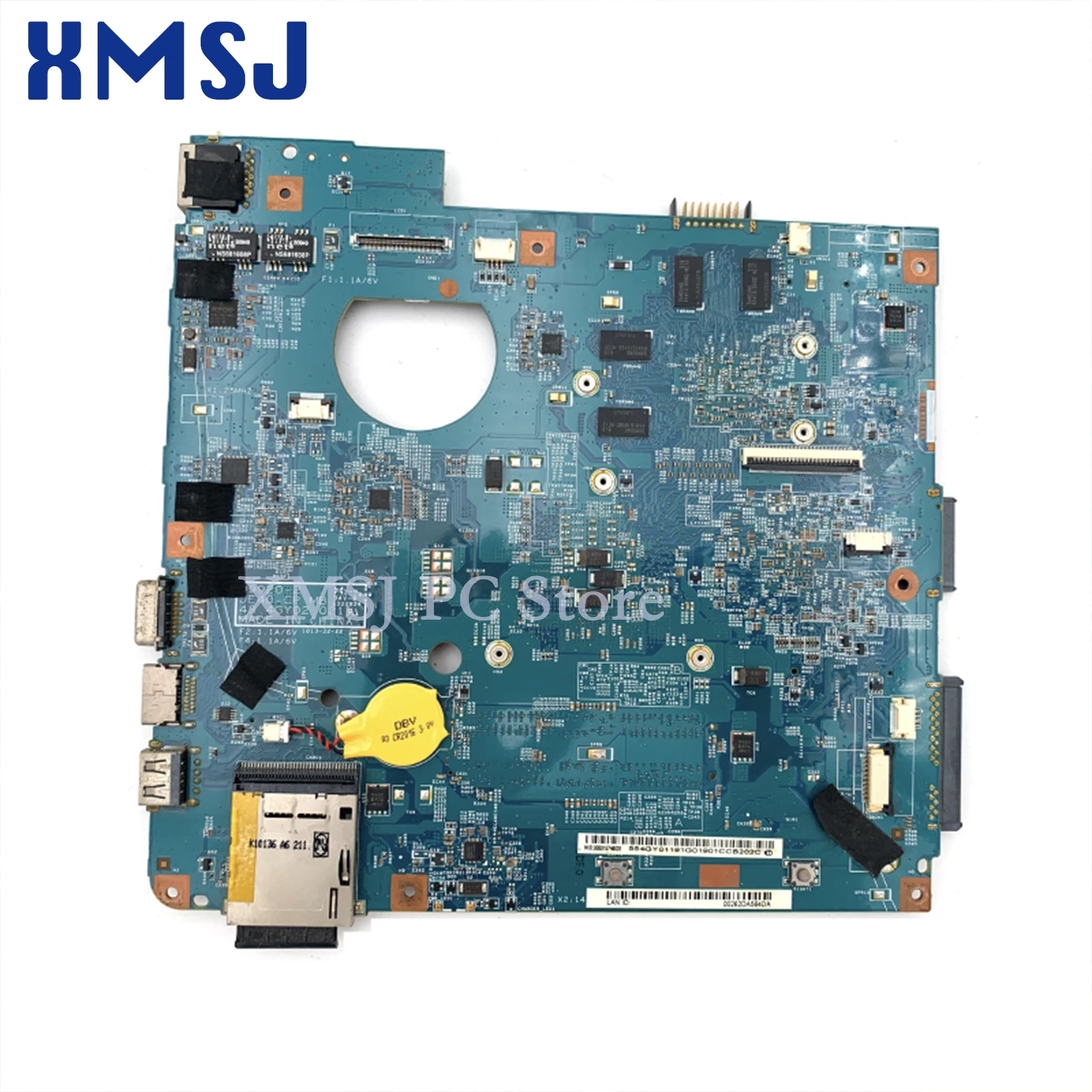 XMSJ For Acer Aspire 4741 4741G JE40-CP MB 48.4GY02.021 MBPV201002 Laptop Motherboard HM55 DDR3 GT330M 1GB Free CPU