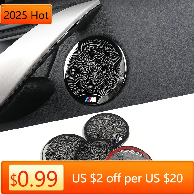 

2025 Новый 4 шт. чехол для автомобильного аудиодинамика для BMW 3 4 серии X3 G01 X4 G02 F30 F35 3GT F32 F33 F36 защитный дверной громкоговоритель