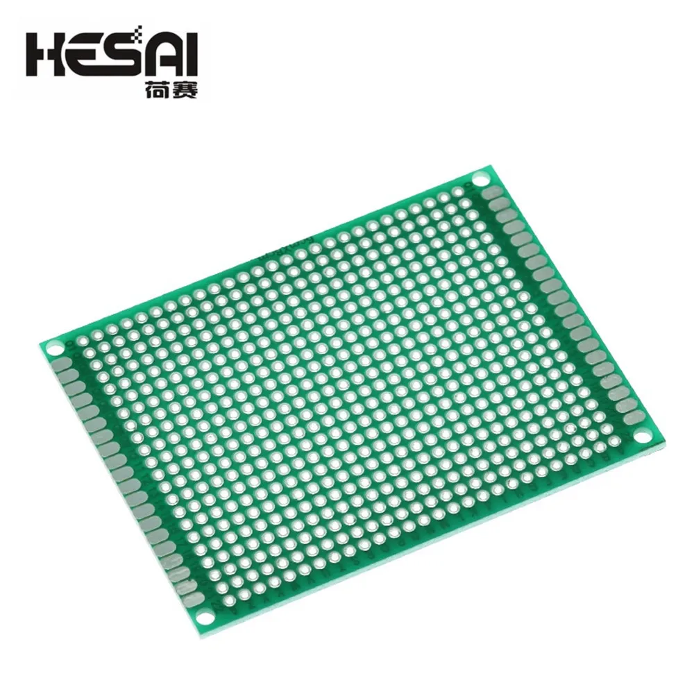 6x8cm Double Side Copper Prototype PCB Universal Board Fiberglass Board for arduino Diy Kit