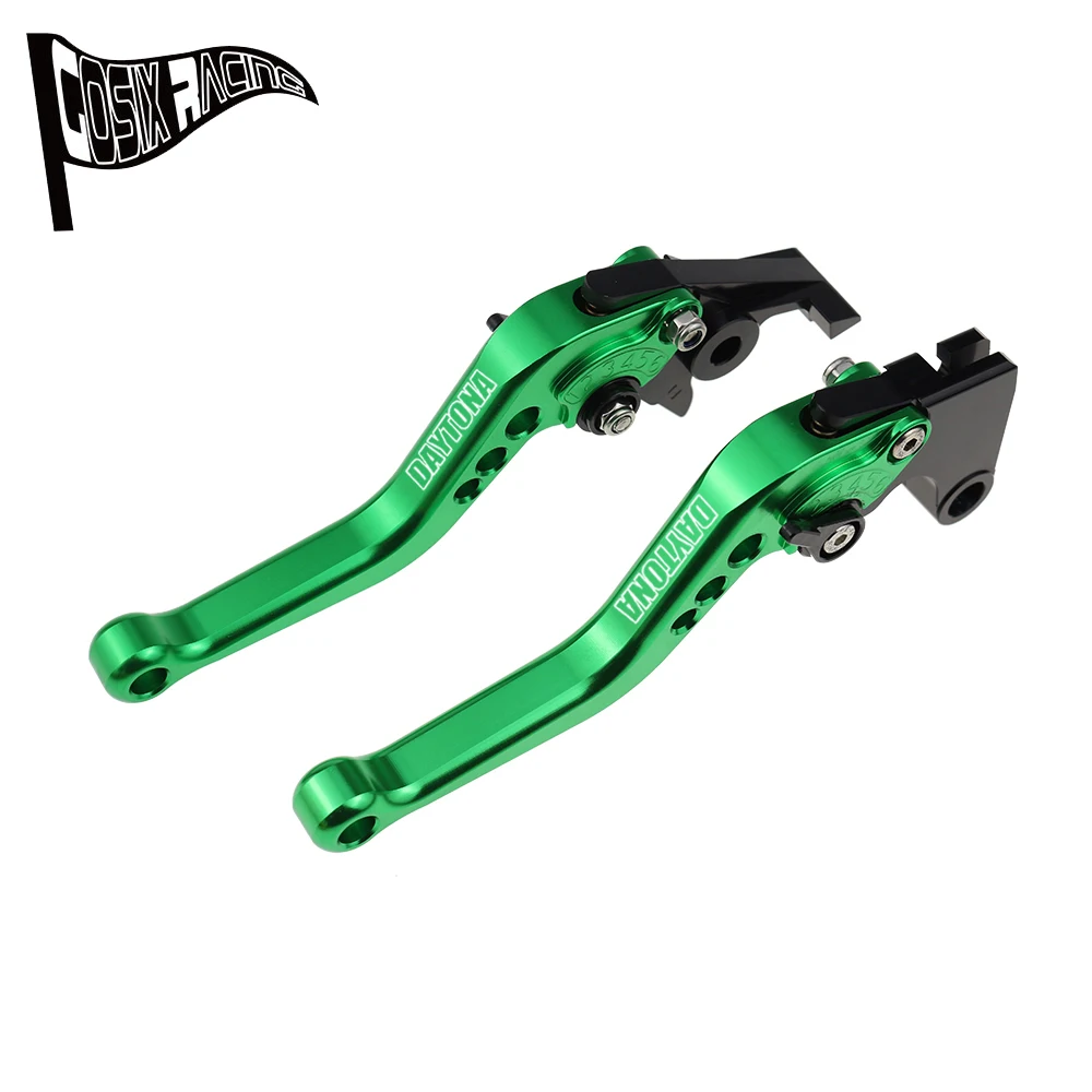 Fit For DAYTONA 600 650 2004-2005 DAYTONA 955i 2004-2006  CNC Accessories Short Brake Clutch Levers Adjustable Handle Set