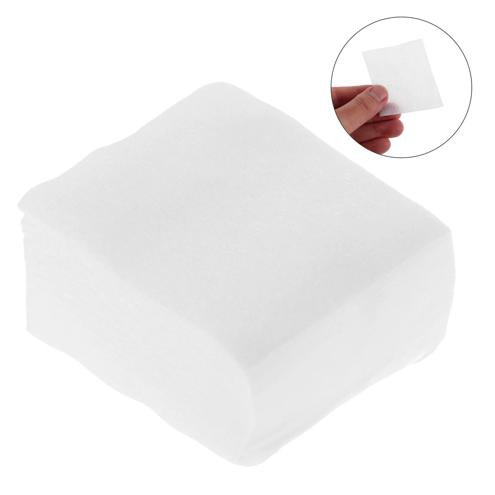1200 قطعة من وسادات إزالة المكياج غير المنسوجة للوجه، ملحقات احترافية لصالونات التجميل، مستلزمات الوجه