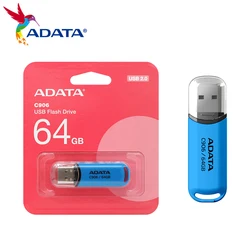 ADATA C906 pamięć USB 8GB 16GB 32GB 64GB USB 2.0 wysoka prędkość Pendrive U Stick dysk Pendrive Pendrive