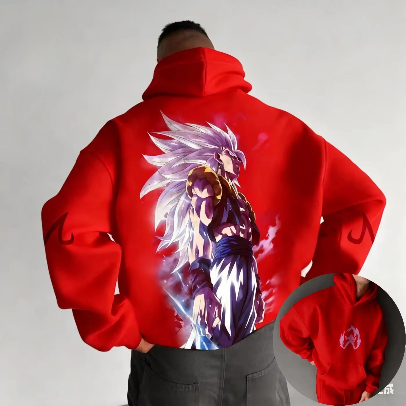 

Осень-зима флисовая японская аниме Dragon Ball толстовка для мужчин и женщин толстовки свободный свитшот унисекс осень теплая повседневная