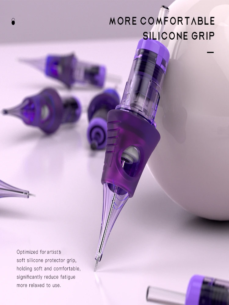 Aiguilles de cartouche Mast Tattoo Cyber RL/RM/RS 0.18/0.25/0.30/0.35 jetables 20 pièces Maquillage permanent Art corporel pour tatoueur