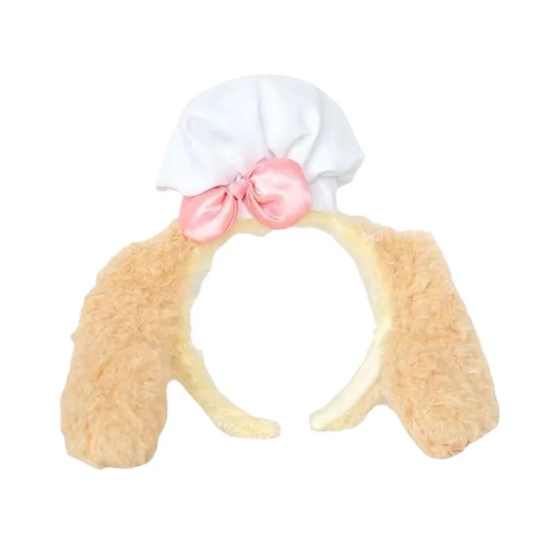 Kawaii سانريو أفخم عقال بلدي ميلودي سينامورول أنيمي لطيف الكرتون أفخم الأذن عصابة رأس إكسسوارات الشعر فتاة هدية الكريسماس #5