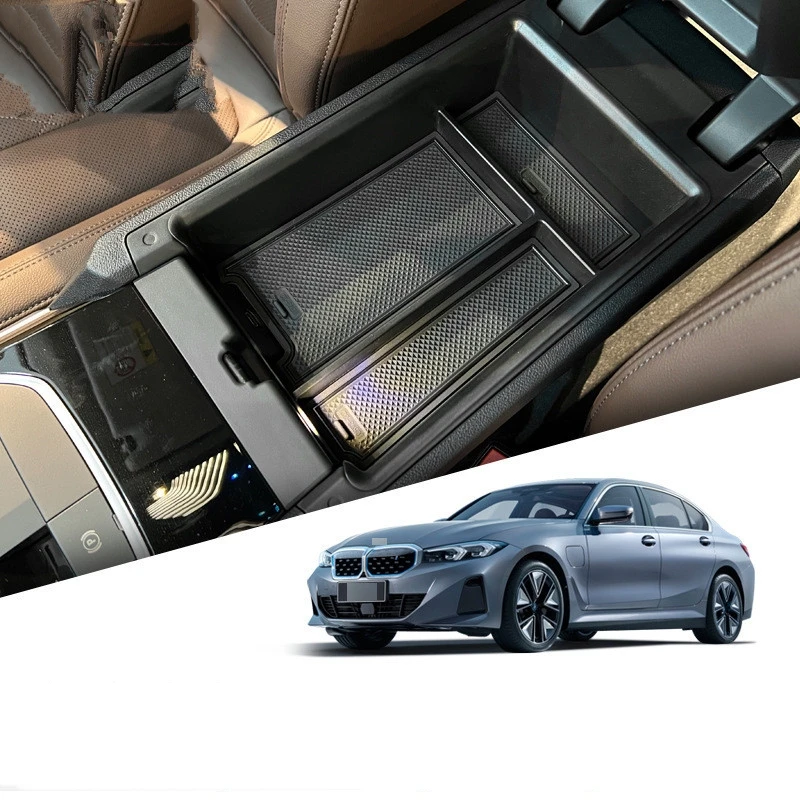 Scatola portaoggetti interna per BMW serie 3 i3 serie 4 2022-2023 i4 elegante Organizer per Console per auto accessori interni per auto