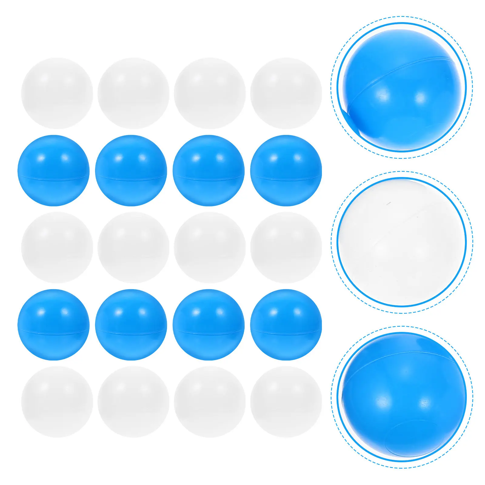 

Набор из 100 прочных шариков для бассейна из ПЭ-материала премиум-класса, безопасные развивающие разноцветные шары для детских игровых зон и бассейнов