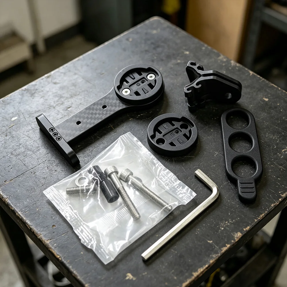Biking Bicycle Computer Stand Bike Accessory Wear-resistant Product Model Suitability Confirmation Non-deformation Feature
