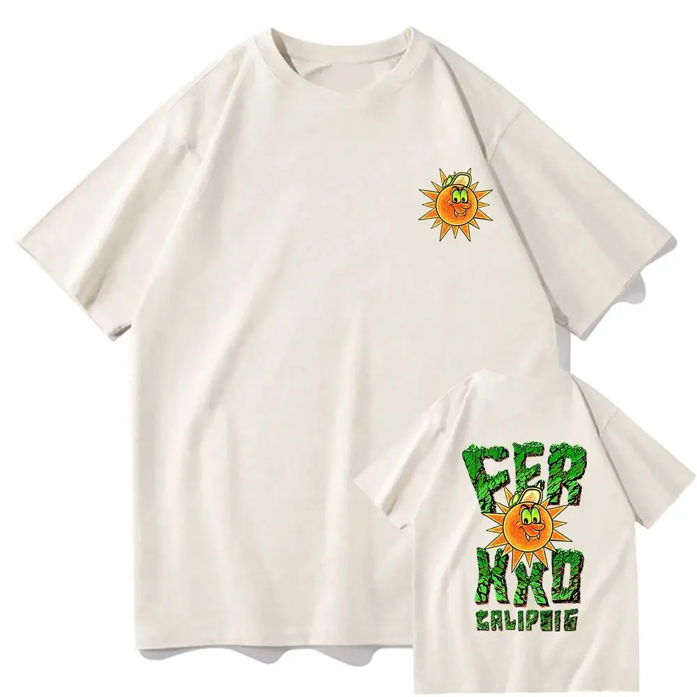 

Classic FerxxoCalipsis Tour 2025 T Shirts Feid Men/Women Clothing Hip Hop Tops Vintage Unisex Streetwear Cotton Graphic T-Shirts