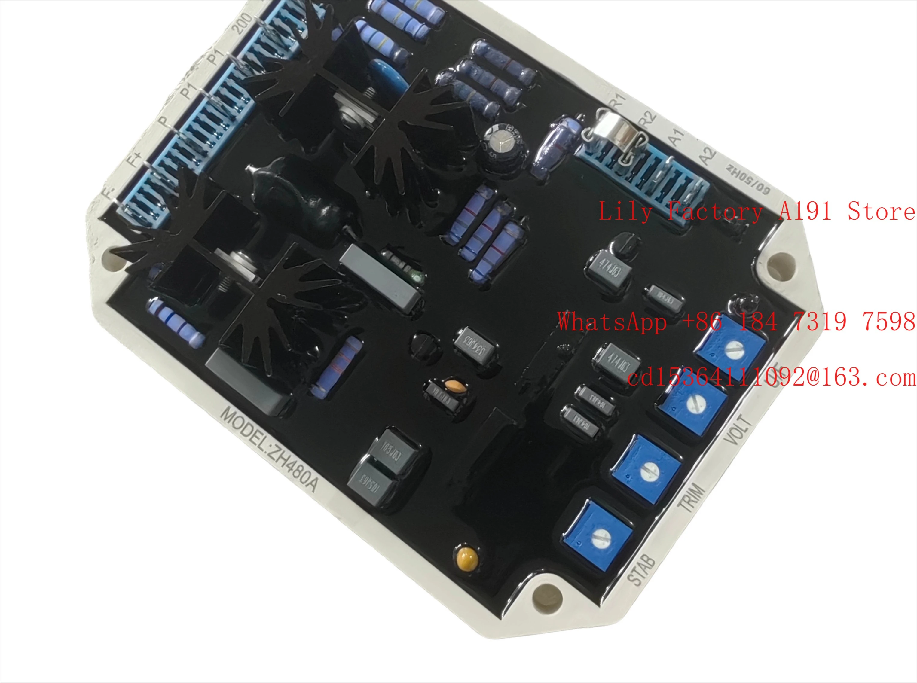 

ZH480 ZH480A Brushless Generator Set AVR Pressure Regulating Plate Automatic Excitation Voltage Stabilizing Plate