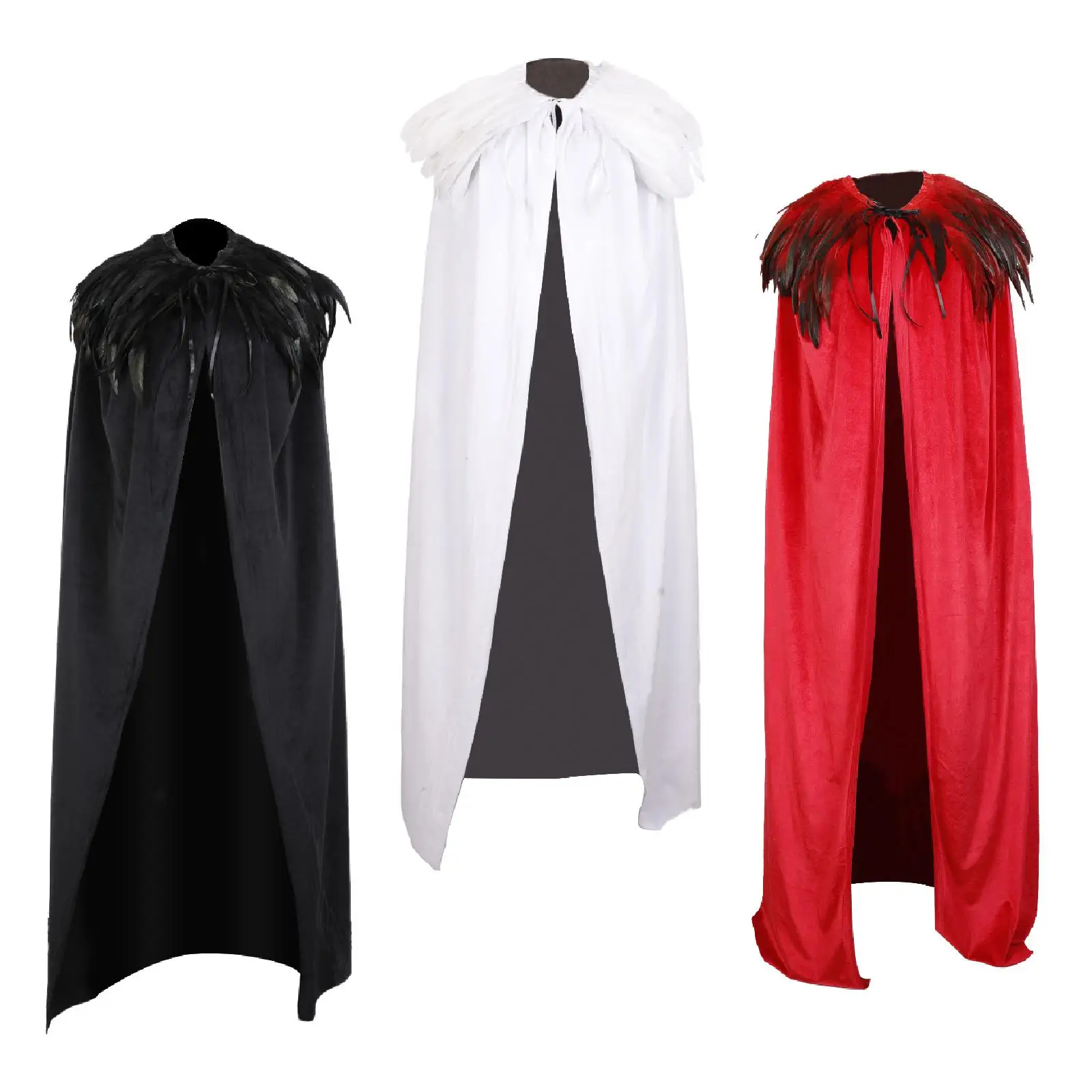 Velvet Cloak Birthday Gift Soft Photo Prop for Fancy Dress Wedding Carnival Rave