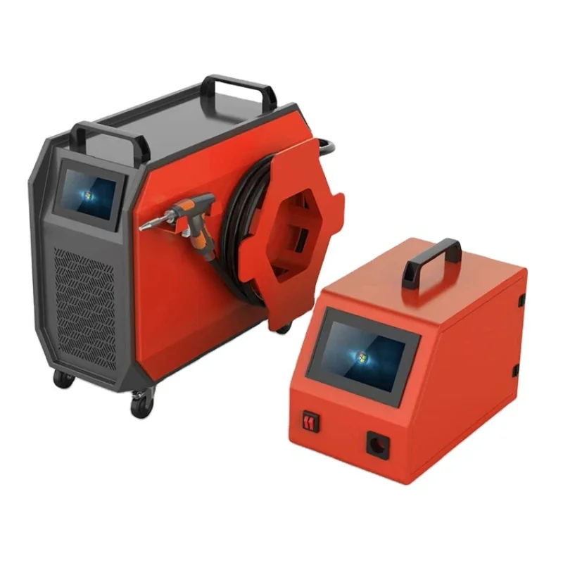 

39KG handheld las welding machine air-cooled 1500W air-cooled fiber las weld machine for aluminum copper welding