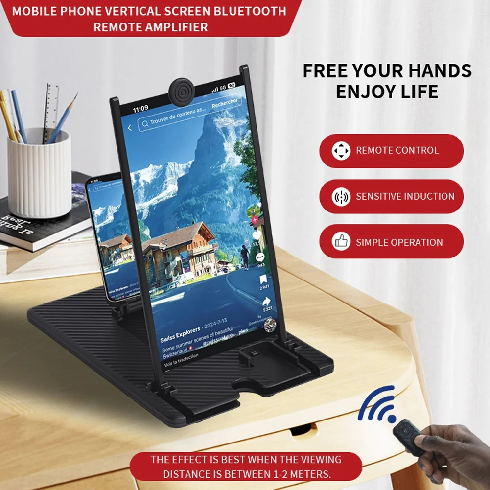 14 بوصة الهاتف المحمول المكبر HD شاشة عدسة مكبرة ثلاثية الأبعاد HD Projection3D HD الإسقاط حماية العين أدوات متعددة الوظائف #4